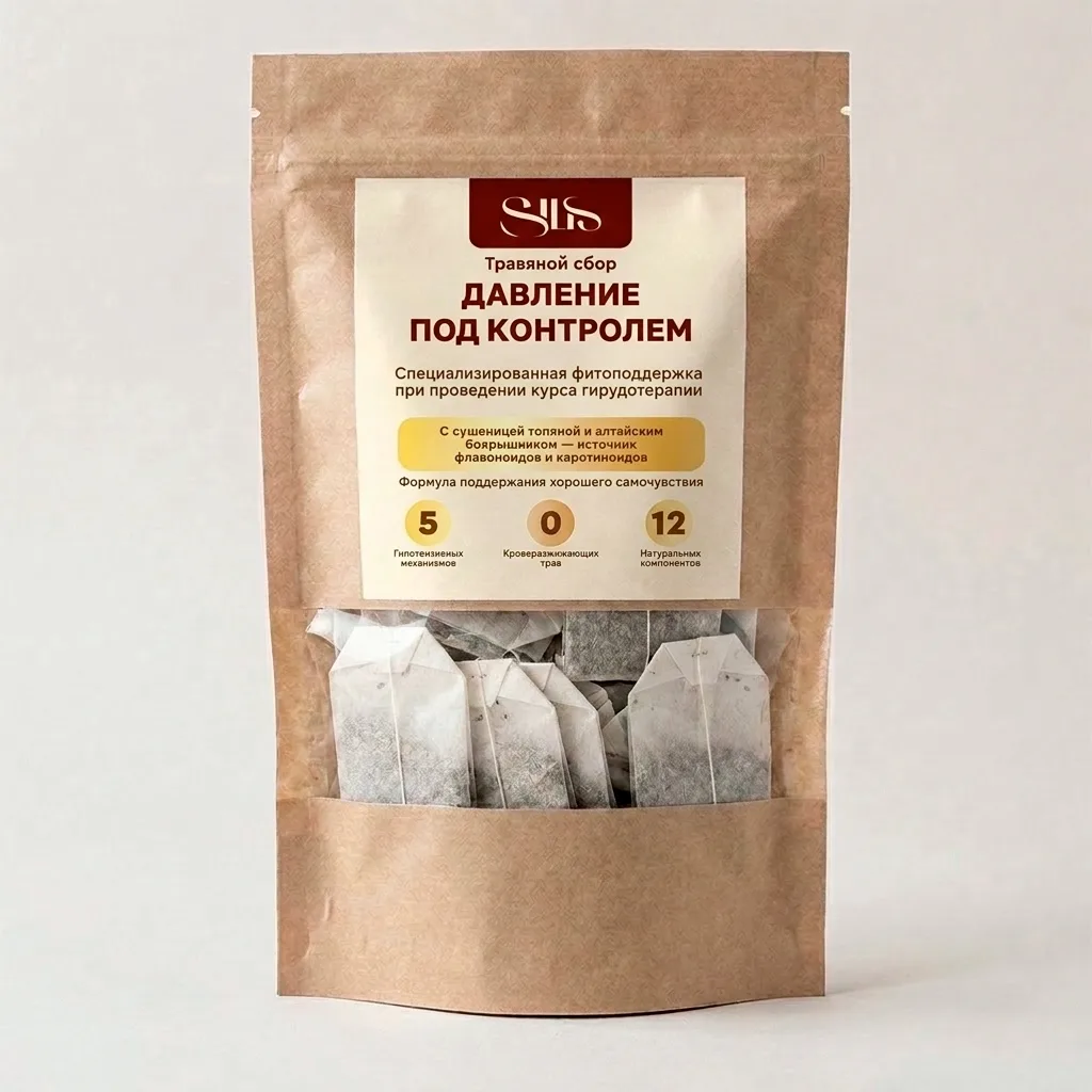 Давление под контролем — травяной сбор Silis fito